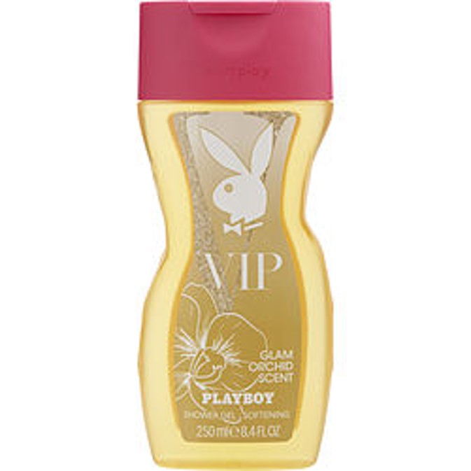 Playboy VIP For Women, Glam Orchid Scent 8.4 oz. Shower Gel