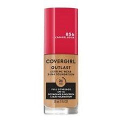 CoverGirl Outlast Extreme Wear 3-In-1 Foundation 1.0 Fl Oz…Color: Caramel Beige #856