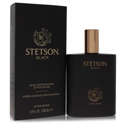 Stetson Black For Men 3.4 oz. Skin Invigorating After Shave