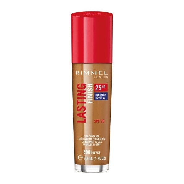Rimmel Lasting Finish Liquid Foundation 1.0 Fl Oz...Color: 500 Toffee