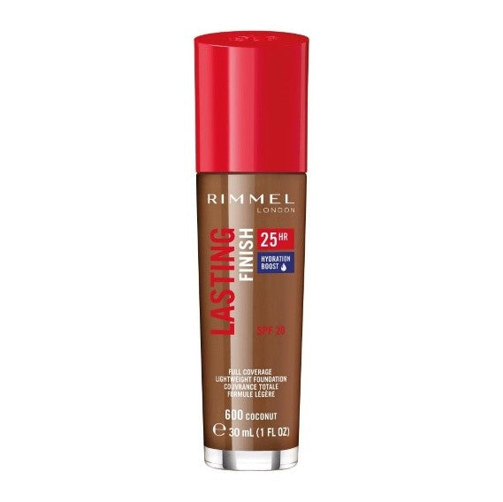 Rimmel Lasting Finish Liquid Foundation 1.0 Fl Oz…Color: 600 Warm Coconut