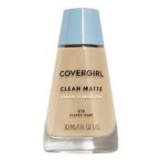 CoverGirl Clean Matte Liquid Foundation 1.0 fl oz…Color: 510 Classic Ivory