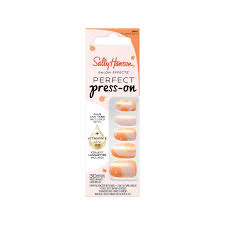 Sally Hansen Salon Effects Perfect Press-On Nails Kit (Carded)…30 Count…Oval Shaped…OV111 Sunshine Spritz