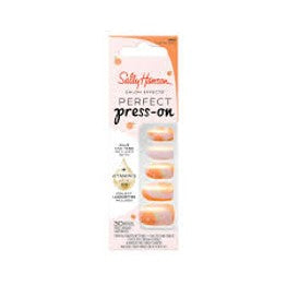 Sally Hansen Salon Effects Perfect Press-On Nails Kit (Carded)…30 Count…Oval Shaped…OV111 Sunshine Spritz