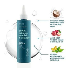 RevAir Extreme Hydration 8 oz Detox Pre-Wash Rinse…Purify, Refresh, Nourish & Detangle