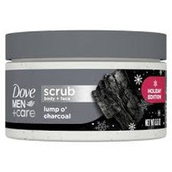 Dove Men+Care Limited Edition Body & Face Scrub - Lump O' Charcoal 3.5 oz