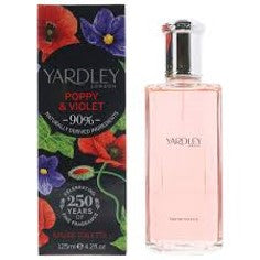 Yardley London Poppy & Violet 4.2 oz Eau de Toilette Spray