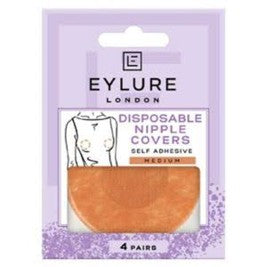 Eylure Disposable Nipple Covers...Self Adhesive…Medium Tone…4 Pairs