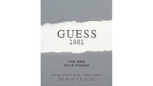 Guess 1981 For Men 1 oz Eau de Toilette Spray