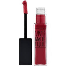 Maybelline Color Sensational Vivid Matte Liquid Lip Color 0.26 oz.. Color: Red Punch