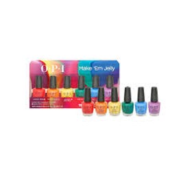 OPI Summer 2025 Nail Lacquer Mini 6 Piece Set…Set Includes: Blushin' Pride…Prideful Peach…Daffodil Duck Walk…Pose-In-Ivy…Blue Them Away…Vogue en Violet (DCS026)
