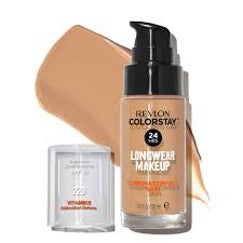 Revlon Colorstay Liquid Foundation for Combination/Oily Skin, SPF 15, Longwear Medium-Full Coverage with Matte Finish...Color: 220 Natural Beige (INTL Packaging)