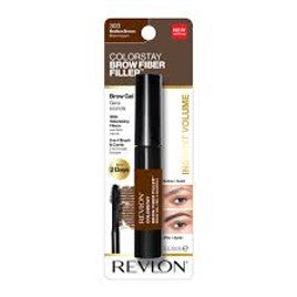 Revlon Colorstay Brow Fiber Filler Eyebrow Gel (Carded)…Color: Warm Brown