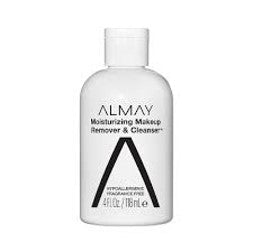 Almay Moisturizing Makeup Remover & Cleanser 4 oz…Hypoallergenic & Fragrance Free