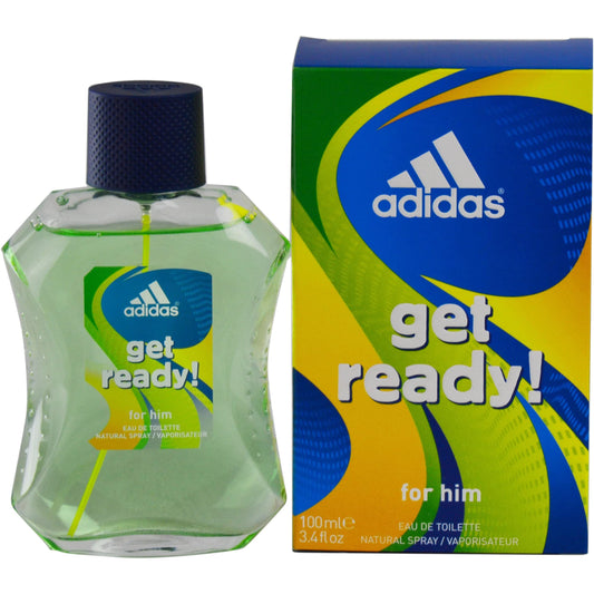 Adidas Get Ready For Men 3.4 oz. Eau de Toilette Spray