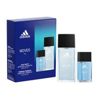 Adidas Moves For Him 2 Piece Gift Set…Set Includes: 1 oz Eau de Toilette Spray & 2.5 oz Natural Deodorant Spray