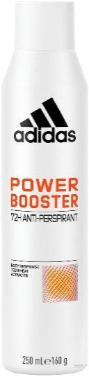 Adidas Power Booster For Men 8.4 oz. 72H Anti-Perspirant Spray…Body Response Tech Heat Activated...Unboxed