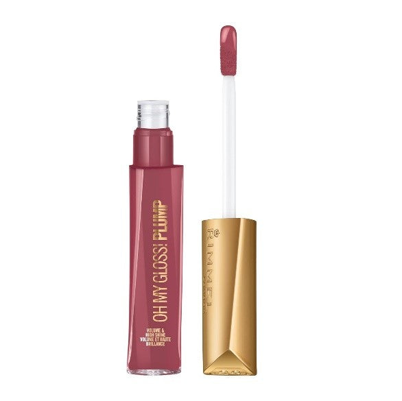 Rimmel Stay Plumped Lip Gloss 0.21 Fl Oz...Color: 211 Mauve Mama