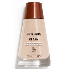 CoverGirl Clean Liquid Foundation 1.0 fl oz...Color: 105 Ivory
