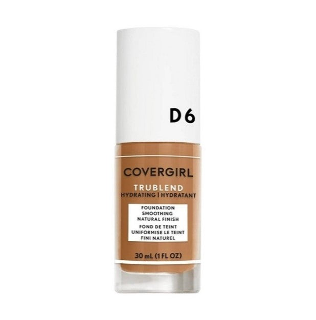 CoverGirl TruBlend Hydrating Liquid Foundation 1.0 fl oz…Color: D6 Toasted Almond