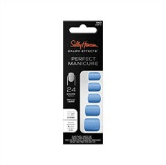 Sally Hansen Salon Effects Perfect Manicure Press-On Nails Kit (Carded)…24 Count…Square Shaped…SQ021 Sugar Fix