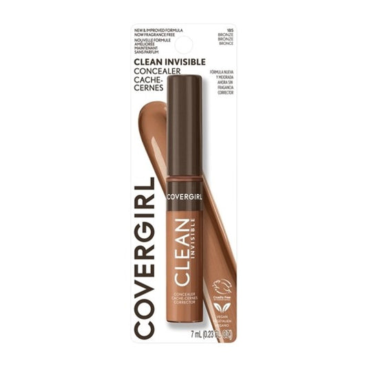 CoverGirl Clean Invisible Concealer 0.23 fl oz (Carded)…Color: 185 Bronze