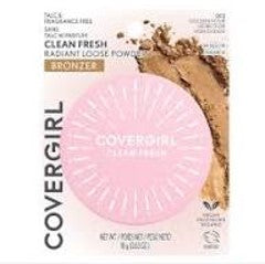 CoverGirl Clean Fresh Radiant Loose Powder Bronzer…Color: 002 Golden Hour