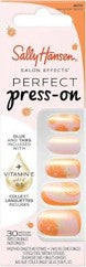 Sally Hansen Salon Effects Perfect Press-On Nails Kit (Carded)…30 Count…Oval Shaped…OV111 Sunshine Spritz