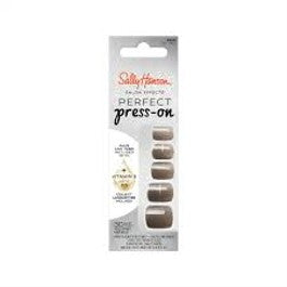 Sally Hansen Salon Effects Perfect Press-On Nails Kit (Carded)…30 Count…Square Shaped…SQ231 Light Years