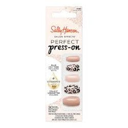 Sally Hansen Salon Effects Perfect Press-On Nails Kit (Carded)…30 Count…Coffin Shaped…CO361 Going Wild