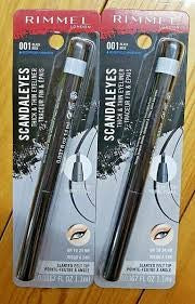 Rimmel Scandaleyes Thick & Thin Precision Micro Eyeliner 0.037 fl oz (Carded)…Color: 001 Black