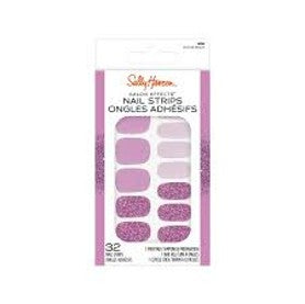 Sally Hansen Salon Effects Nail Strips Kit (Carded)…32 Count…Color: 1020 Orchids Bloom