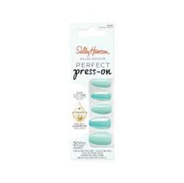 Sally Hansen Salon Effects Perfect Press-On Nails Kit (Carded)…30 Count…Almond Shaped…AL021 Making a Splash