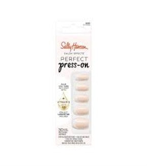 Sally Hansen Salon Effects Perfect Press-On Nails Kit (Carded)…30 Count…Coffin Shaped…Color: CO351 On Pointe