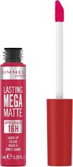 Rimmel Lasting Mega Matte Liquid Lip Color up to 16H 0.25 fl oz…Color: 910-Fuchsia Flush