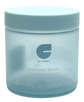 C by Claires Coconut Cloud 4 oz. Bath & Body Scrub