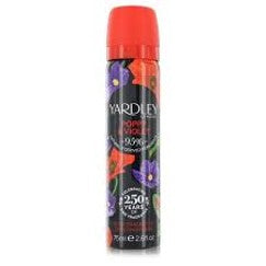 Yardley London Poppy & Violet 2.6 oz. Deodorising Body Spray