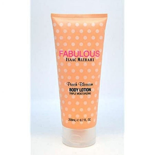 Isaac Mizrahi "Fabulous" Peach Blossom 6.7 oz. Body Lotion Triple Moisturizing