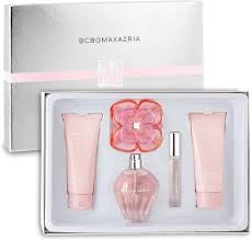 BCBGMAXAZRIA Classic 4 Piece Gift Set for Women…Set Includes: 3.4 oz Eau De Parfum Spray...3.4 oz Body Lotion...3.4 oz Shower Gel...0.34 oz Eau De Parfum Rollerball