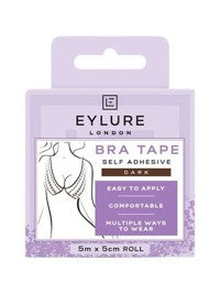 Eylure Bra Tape...Self Adhesive...Dark...5m x 5cm Roll