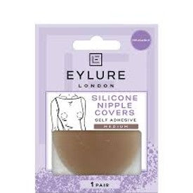 Eylure Silicone Nipple Covers…Self Adhesive…Medium Tone...1 Pair…Reusable