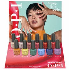 OPI 'Make Em Jelly' Nail Lacquer Nail Polish 12 Piece Tray Display…(DCS027)