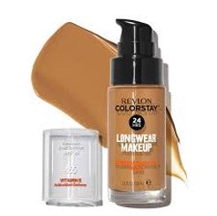 Revlon Colorstay Liquid Foundation for Combination/Oily Skin, SPF 15, Longwear Medium-Full Coverage with Matte Finish...Color: Honey Beige (US Packaging)