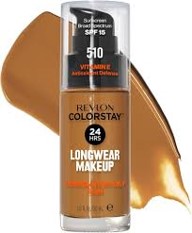 Revlon Colorstay Liquid Foundation for Combination/Oily Skin, SPF 15, Longwear Medium-Full Coverage with Matte Finish...Color: Pecan (US Packaging)