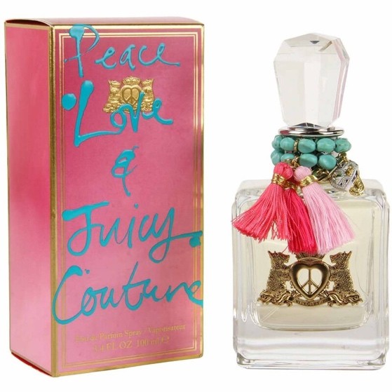 Peace Love & Juicy by Juicy Couture 3.4 oz Eau de Parfum Spray