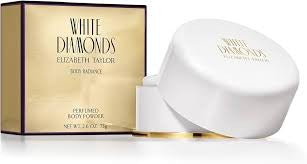 White Diamonds by Elizabeth Taylor 2.6 oz Body Radiance Perfumed Body Powder
