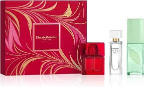 Elizabeth Arden Classics 3 Piece Coffret Gift Set…Includes: White Tea Eau de Toilette Spray 0.33 oz…Red Door Eau de Toilette Spray 0.33 oz…Green Tea Scent Spray 0.5 oz