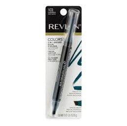 Revlon ColorStay Waterproof 2-in-1 Angled Kajal Eyeliner (Carded)…Color: Evergreen…Store Return