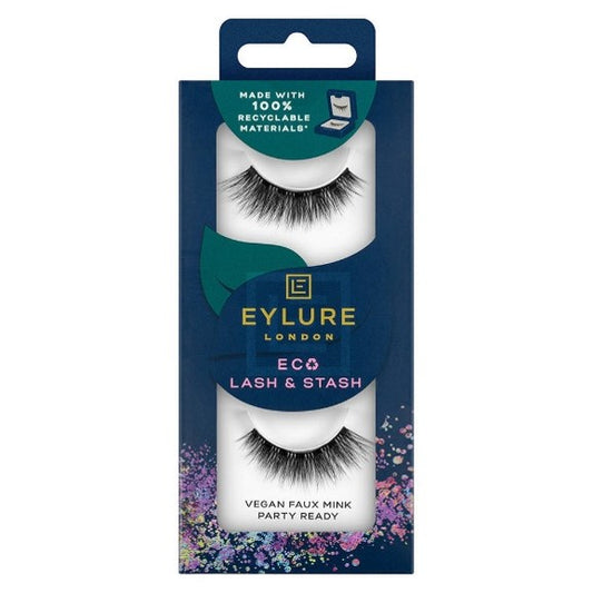 Eylure London Eco Lash & Stash Vegan Faux Mink Lashes…Style: Party Ready