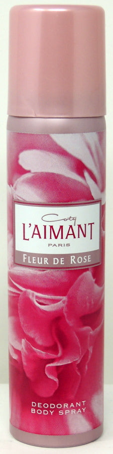 Coty L'Aimant Fleur De Rose 2.6 oz. Deodorant Body Spray